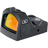 pusina 2 MOA Mini Red Dot Sight Micro Reflex Sight Shake Awake Optic Compatible with Picatinny Mount or RMR Footprint