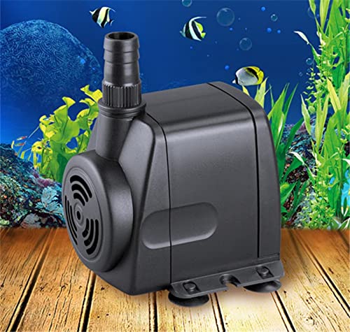 GRECH HJ-941 Water Pump for Aquarium Fish Tank Pump Nano Fish Tank Submersible Syphon Water Pump Circulation Pump Statuary and Hydroponics Fountain Water Pump 800L/h Height max 1.3m