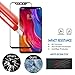 [2 Pack] Xiaomi Mi 8 Screen Protector, PULEN [Scratch Resistant] [Ultra Clear] [Easy-Install] 9H Tempered Glass 0.33mm 2.5D Glass Screen Protector for Xiaomi Mi 8 (Black)