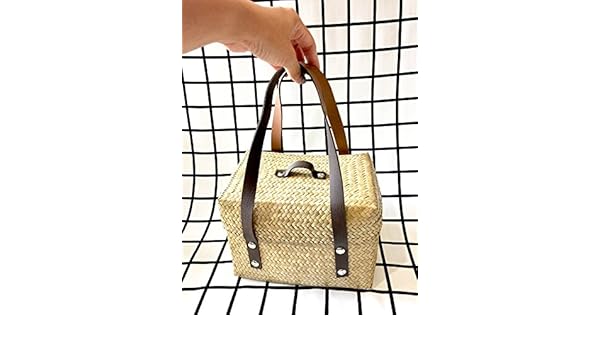 straw basket tote