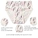6 Pack Little Girl Underwear Cotton Fit Age 1-7, Baby Girls Panties Toddler Girl's Undies (Unicorn, 6-7 Years/Waist 18.8