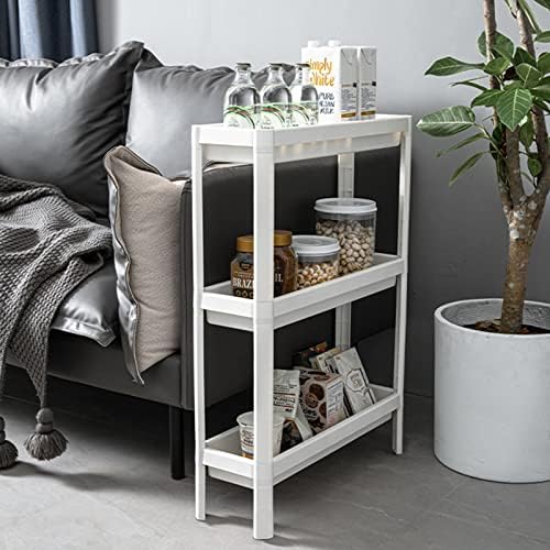 Storage Cart, Bathroom Storage Cart Organizer Room Organization, 3 Tier Shelving Utility Cart