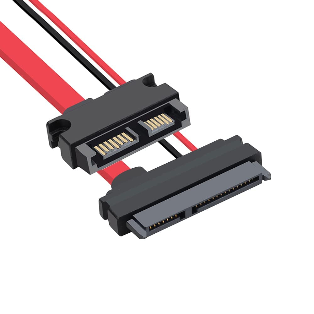 D32 SATA 22-Pin A Slim SATA 13-Pin Adattatore Per DVD/CD