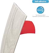 Art3d Self Adhesive Vinyl Floor Transition Strip 4 ft White-Washed 1.57 in view 8