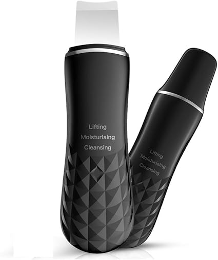 Amazon 美肌オススメ ウォーターピーリング 超音波 美顔器 42 温熱美顔 Agptek 超音波ピーリング スマートピール 超音波振動 Emsマッサージ イオン導入 イオン導出 Usb充電式 黒ずみ ニキビ 角栓 角質 皮脂 汚れ除去 たるみ ほうれい線 むくみ等を改善 スキンケア