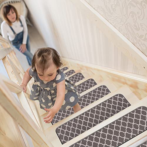 Beverly Rug Stair Treads for Wooden Steps, Stair Treads Carpet, Stair