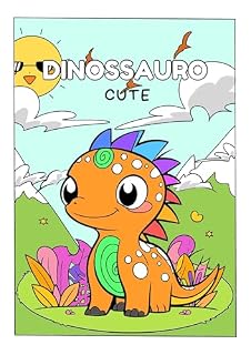 Livro Dinossauro Cute