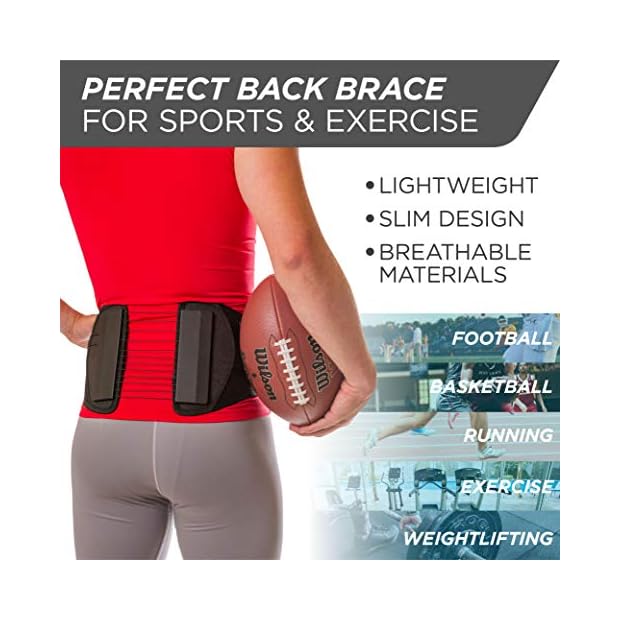 Spine Sport Back Brace Best Active Lumbar Support for Athletic Use