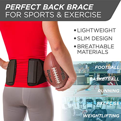 Spine Sport Back Brace Best Active Lumbar Support for Athletic Use