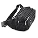 AUOPLUS Fanny Pack, Multi Pocket Zipper Waist Pack, Travel Bum Bag Hip Belt for Hiking Workout