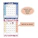 2025-2026 2-Month View Wall Calendar by StriveZen, Move-a-Page, Monthly, Foldable, Vertical, July 2025 to December 2026, 12x 28 Inches, Large, Minimalist, 18 Months