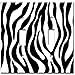 Art Plates - Zebra Print Switch Plate - Double Toggle