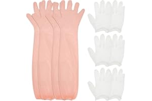20 Pairs Field Dressing Kit Hunting Deer Cleaning Gloves with Disposable Pvc Long and Short Gutting Hunting Field Dressing Bu