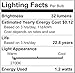 Satco S9160 Solid State LED Light Bulb, 1.2W, 120V, Clear Finish, 32 Initial Lumens, 2-5/16