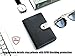 RFID Credit Card Holder Wallet Leather Minimalist Slim Wallets Front Pocket Wallet for Men Women (light gray)