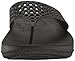 FitFlop Women's Ringer Welljelly Flip Flop, All Black, 9 M US