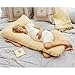 Today's Mom Cozy Cuddler Pregnancy Pillow, Espresso
