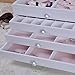Rbenxia 30mm Glass Diamond Shape Cabinet Knob Cupboard Drawer Pull Handle Used for Cabinet or Drawer Pack of 10pcs