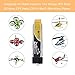 Tattu 5pcs 3.7V 220mAh LiPo Battery Pack 45C 1S with Ultra Micro for Blade Inductrix Tiny Whoop FPV Nano QX Nano CPX Nano CPS in The E-flite Micro Planes