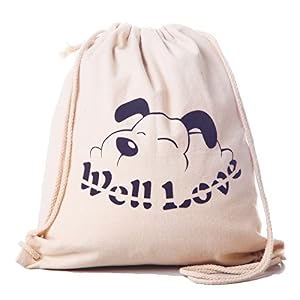 Image of Reusable Grocery Bags - Canvas Drawstring Backpack Bag - Eco Bag - Lightweight Basic Bag - Durable Storage Organization Bag