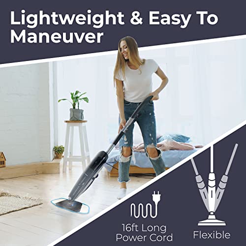 PurSteam Steam Mop Cleaner, Steam Mops for Floor Cleaning Hardwood