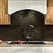 Aspect Peel and Stick Backsplash 3in x 6in Sienna Bark Glass Backsplash Tile for Kitchen and Bathrooms (8-Pack)
