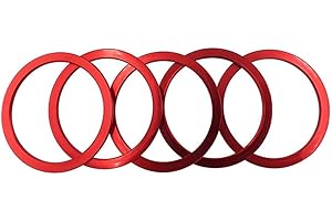 SundiooK Aluminum Alloy for Bicycle Bottom Bracket & Freewheel Spacer for Washer Set for CNC Machined, Anodized, 35mm ID 42mm
