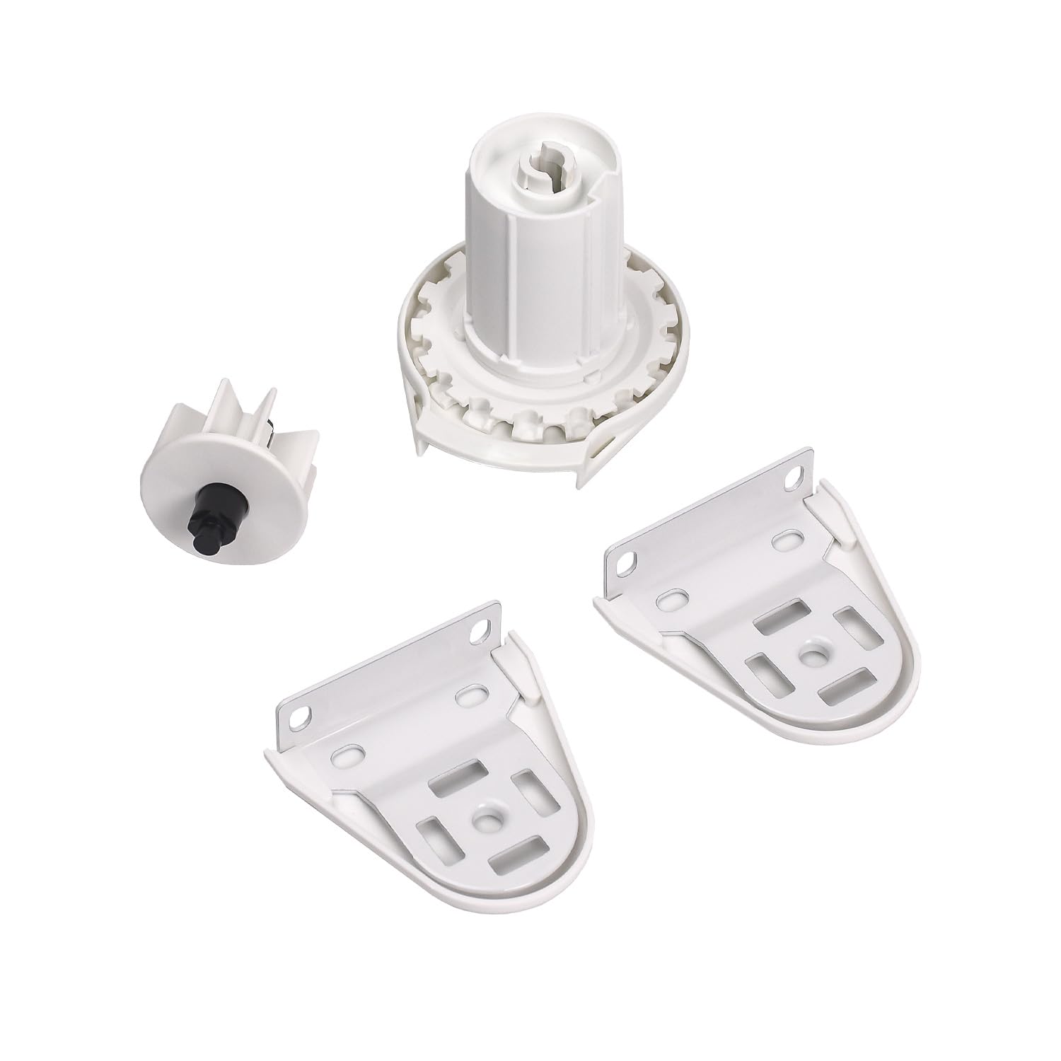 Rollerhouses RHSA38-A 38mm Metal Roller Blind Fittings Repair Parts Kit Brackets Heavy Duty 1.5 Inch/Rollease Skyline Roller Shade Mounting Brackets