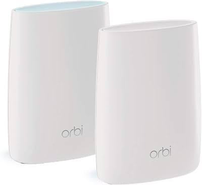 NETGEAR RBK50 Orbi WiFi System Router Satellite Extender Whole Home Mesh AC3000