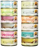 Weruva Variety Pack Grain-Free Canned Cat Food (Pack of 12, 5.5 ounce cans)