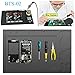 BTSHOW Soldering Pad/Mat Silicone Heat Resistant Mat 954°F Electronics Mat for Gun Cleaning,Heat Gun,Soldering Iron,Soldering Stations,Electronics Repair 12.8
