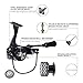 KastKing Mela II Spinning Reel, Light, Smooth Fishing Reel, Free Spare Graphite Spool, 10 + 1 BB, 5.2:1 Gear Ratio, Powerful Carbon Fiber Drag System.