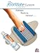 Footmate System Foot Massager & Scrubber w/ Rejuvenating Gel (Blue White White Base)