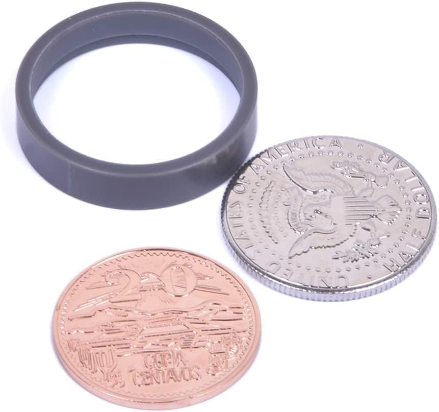 MOMOMAGE 1 Set Scotch and Soda Coin (US Half Dollar + Mexican Centavo) Magic Trick Coin Appear Vanish Magic Close up Street Gimmick Funny