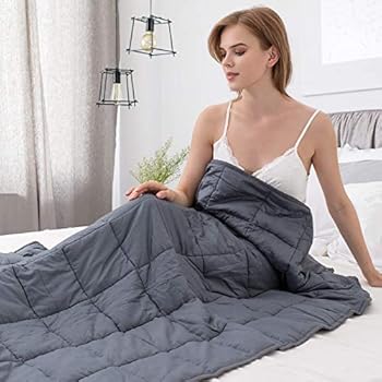 Alomidds Weighted Blanket 20 lbs| 60''x80'', Queen Size, for Adults