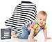 Baby Car Seat Cover Canopy | Nursing Cover | Shopping Cart Cover | Infinity Scarf | Best Baby Carseat Gift for Girls & Boys | Fits Most Car Seats | Great for Breastfeeding Moms