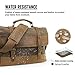 Lifewit Mens Messenger Bag 15.6 Inch Waterproof Vintage Waxed Canvas Genuine Leather Laptop Bag Computer Shoulder Handbag