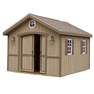 amazon.com : best barns cambridge 10' x 12' wood shed kit