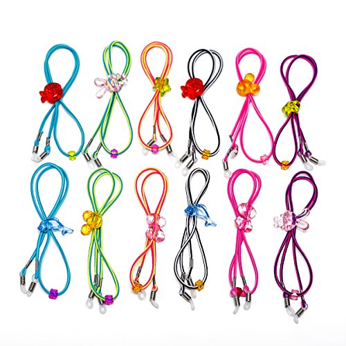 Kids Glasses Strap (12PCS) Kid Eyeglass Strap Sunglasses Retainer for Boys Girls
