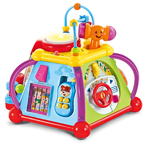 JOYIN Baby Toddler Activity Center Musical Activity Cube Play Learning