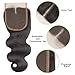 Brazilian Body Wave Human Hair 3 bundles With Closure (22 24 26 with 20) 10A grade Unprocessed Virgin Remy Hair Weave Weft with 4x4 Middle Part Lace Closure