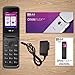 BLU Diva Flex 2.4 - Flip phone - unlocked Dual Sim - White