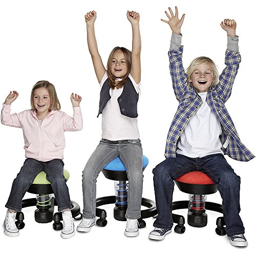 Aeris-Swoppster-3d-Attivo-Sedia-girevole-per-bambini--Lime-Green