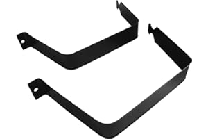 AngyMeck 578-183 Fuel Tank Straps Pair Rear Compatible with 1999-2019 Silverado Sierra 1500 2500 HD 3500 Chevy GMC Pickup Truck 26 34 Gallon Gas 15206818