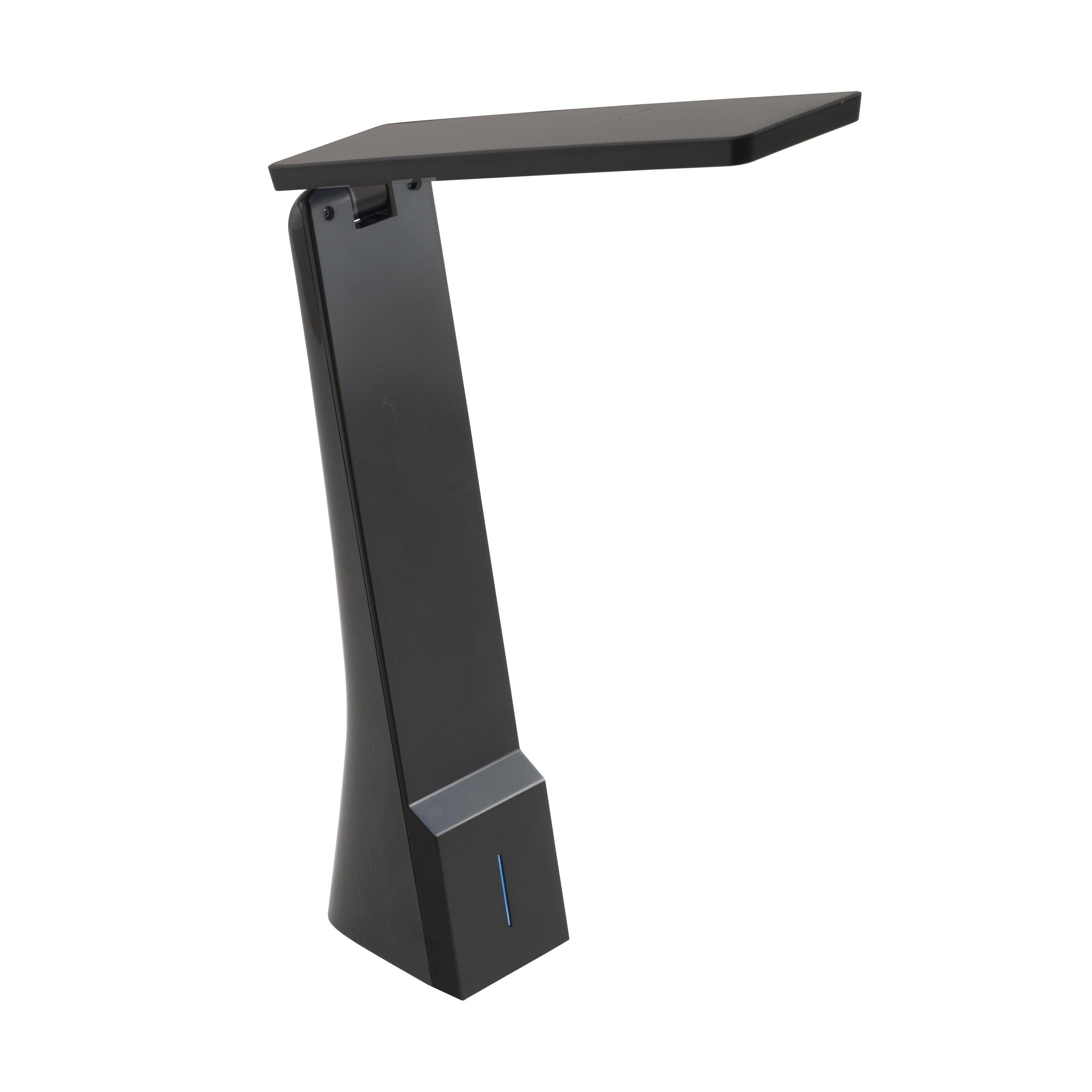 Eglo 97045 LED Modern Black Desk Lamp with Touch Dimmer and USB Charger Input 'LA SECA'