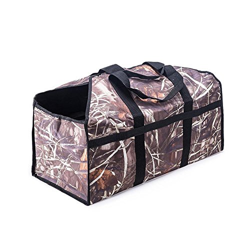 Camouflage Log Carrier Bag,Extra Large Toy Storage Bag Multifunctional Tote Bag for Firewood Storage Bag