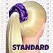 Scrunchies 100% Silk Satin Premium Quality Ponytail Holders Choose Size Many Colors Scrunchie King Made in the USA