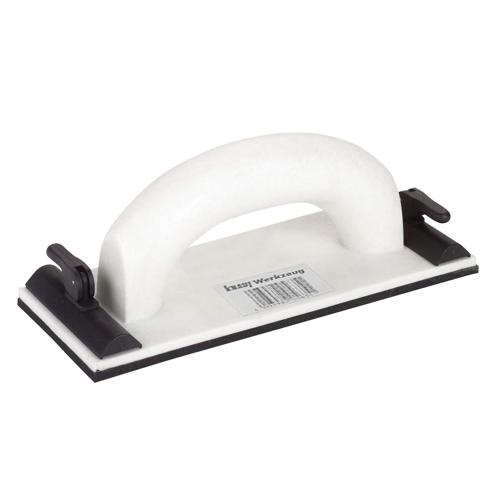 Knauf Hand Sander for Plasterboard - Drywall Sander for Smoothing and Sanding Plaster Panels and Drywall Walls 24cm x 8cm with Replaceable Grinding Grid
