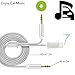 iPhone 7 Aux Adapter, DISDIM Aluminum [Anti-oxidation] Lightning Port to Audio Jack Cable with Male Extend 3.5mm Adapter Cord for iPhone 7 / 7 Plus / 8 / 8 Plus,iOS 11,Android Smartphone to Car Stereo