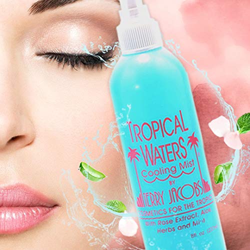 Tropical Waters Rose Water Face Mist Make Up Setting Spray, Non